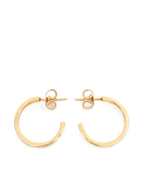 Maison Margiela logo-reference earrings Gold SM1VG0057P8574