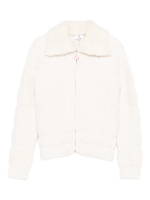 Casablanca ribbed padded jacket White WAW25KW1056