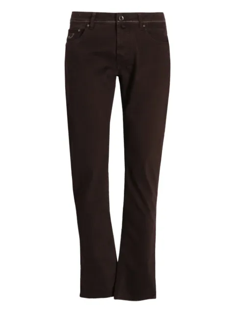 Jacob Cohën Bard cotton trousers Brown JUMQE004S3651