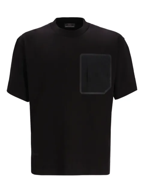 Herno pocket cotton T-shirt Black JG000252U