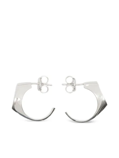 Maison Margiela logo signet earrings Silver SM1VG0058P8574