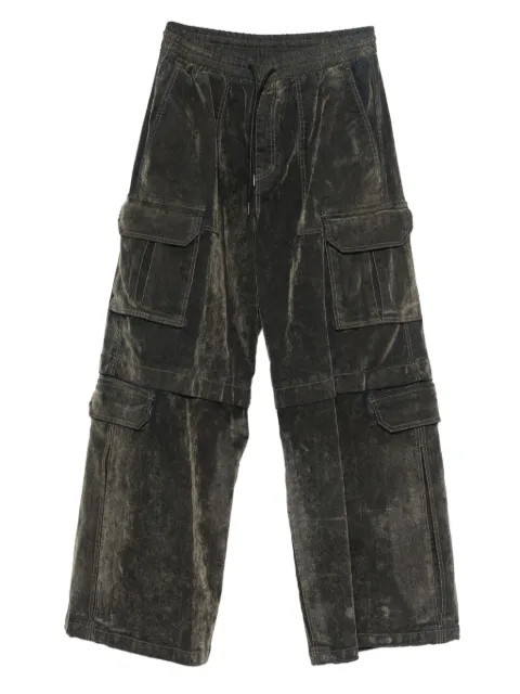 Juun.J drawstring-waist cargo jeans Brown JC5921P03B