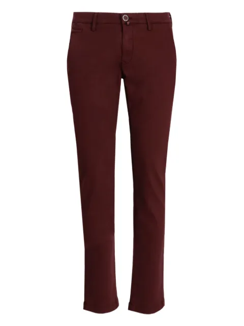 Jacob Cohën Bobby cotton trousers Red JUMP0001S4235