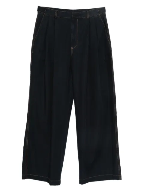 Juun.J pleat-detail jeans Blue JC5721PD3R