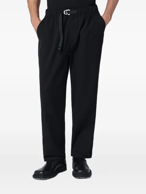 PURPLE MOUNTAIN OBSERVATOR elastic-waist trousers Black PMO3047