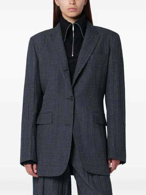 OUR LEGACY single-breasted blazer Grey W4250CSWO