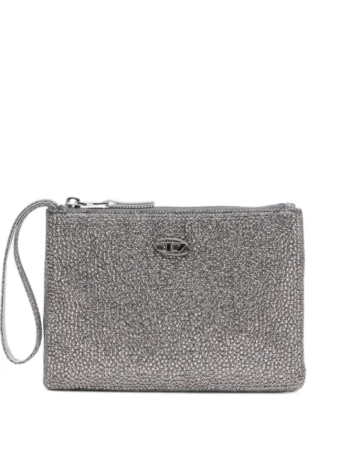 Diesel Play Pouch II wallet Silver X10274P8766
