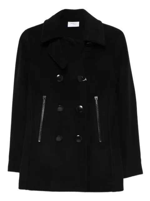 Akris Punto double-breasted jacket Black CC02753400009