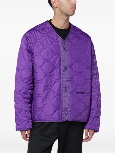 OAMC button-fastening jacket Purple PCM2OJ01ANY001