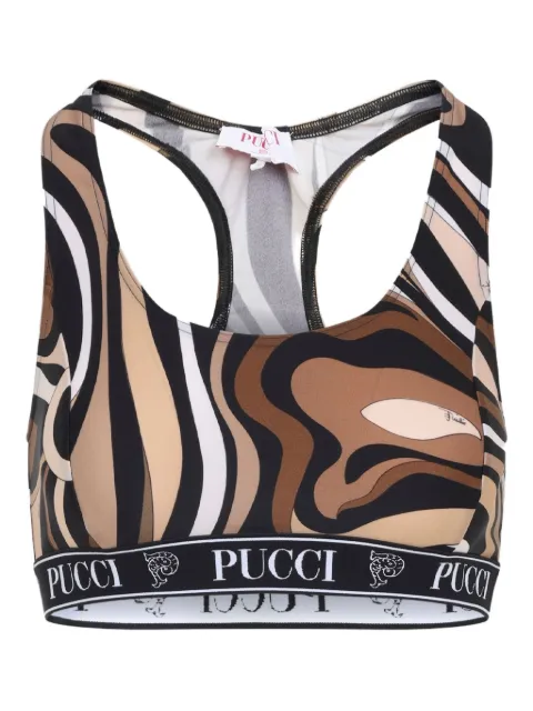 PUCCI logo-band top Black 5UTP57
