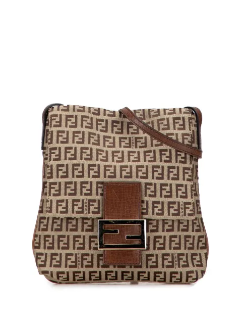 Fendi Pre-Owned 2010-2025 Zucchino Canvas crossbody bag Brown SW8BOQ32YUUA3K9Z