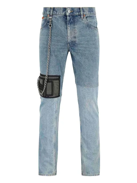 Martine Rose patchwork chain jeans Blue 262WD09530BLU