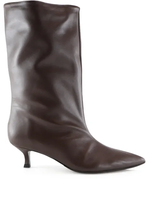 Notabene 40mm Greer pointed-toe boots Brown GREER