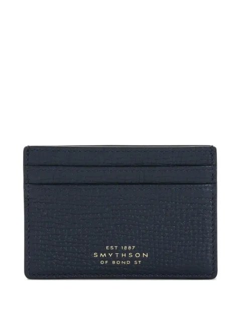 Smythson leather cardholder Blue 1204119