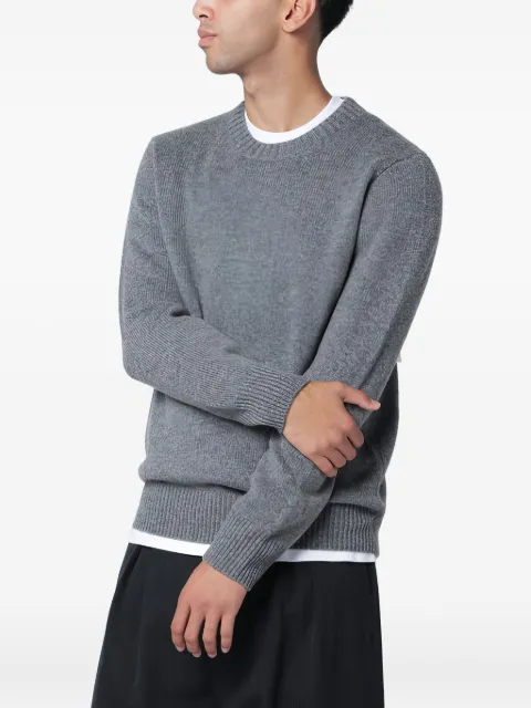 Soft Goat crew-neck jumper Grey 24601