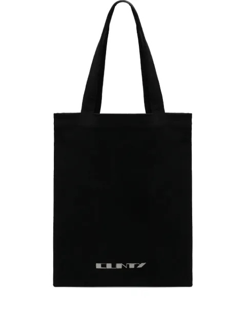 Rick Owens DRKSHDW shopper logo tote bag Black DA02E7431BMOEM6
