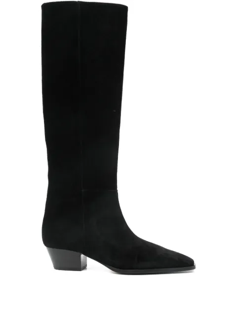 Aeyde Medea pointed boots Black KB0619003001BLACK