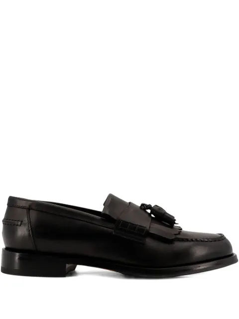 Doucal's tassel-detail loafers Black DU3498BRANUF159