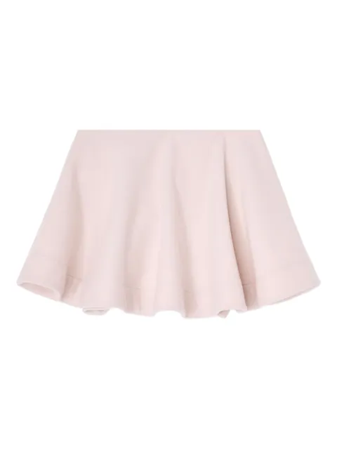 GANNI flared mini skirt Pink A1090038