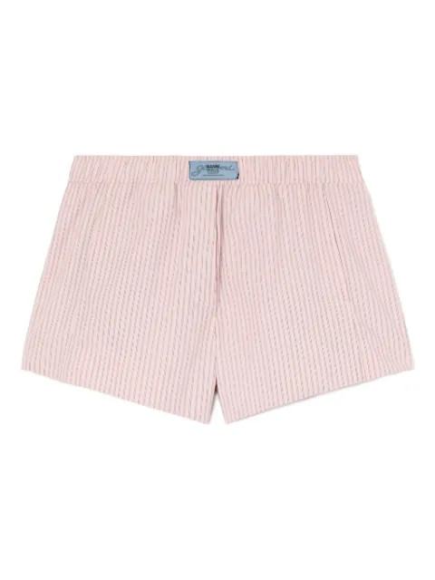 GANNI pink elasticated shorts Pink A1110051