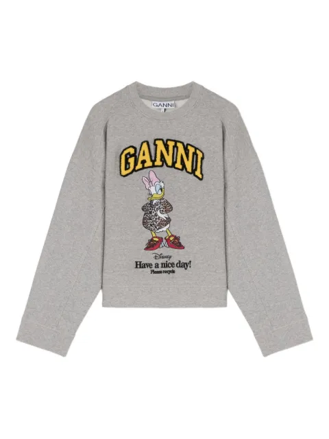 GANNI x Disney graphic-print sweatshirt Grey A1060036