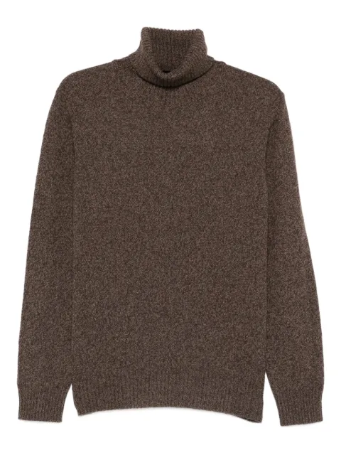 Roberto Collina turtleneck sweater Brown 253M39003