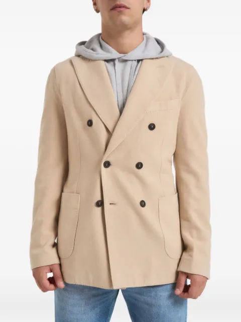 Circolo 1901 double-breasted blazer Neutrals CN51201084F