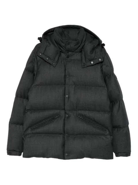 Moncler hooded quilted jacket Black K20911A00223598Z8