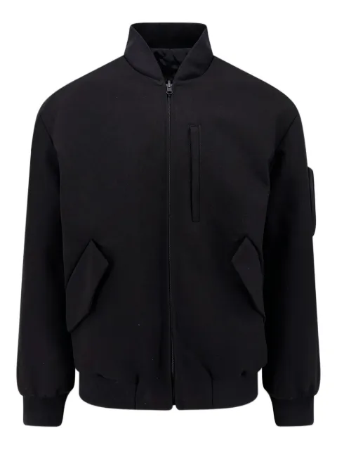 Hevo Castro zip-up jacket Black CASTROREVI761
