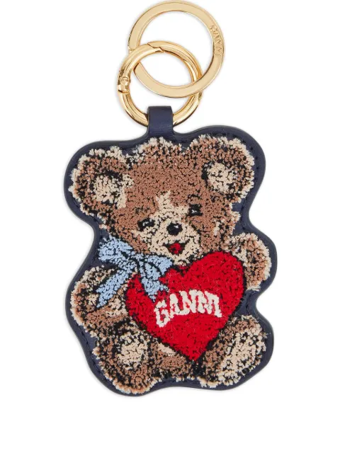 GANNI Joy Bear keyring Brown B301005511804