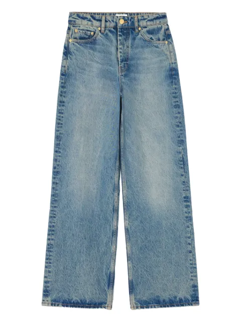 GANNI Izey jeans in tint rigid denim Blue A1100095