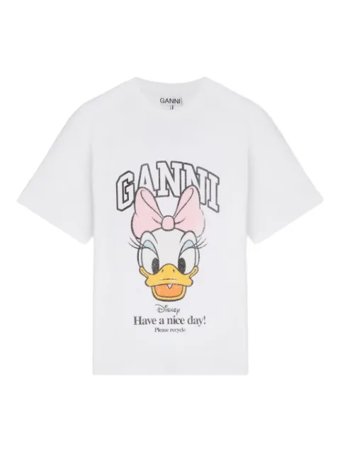 GANNI x Disney graphic T-shirt White A1050133