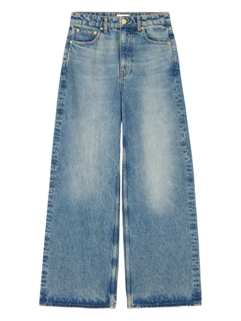 GANNI Lari jeans in tint rigid denim Blue A1100094