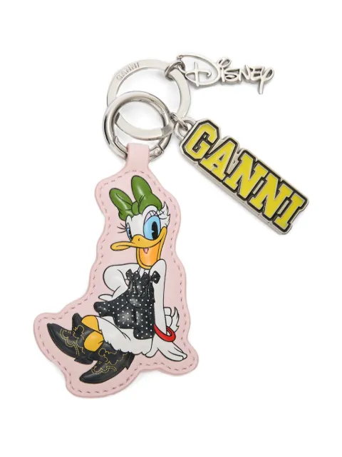 GANNI x Disney Daisy Duck pink keyring Pink B3010219