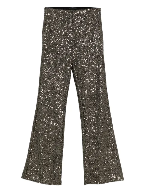 Luisa Cerano sequinned flared trousers Grey 6288453789