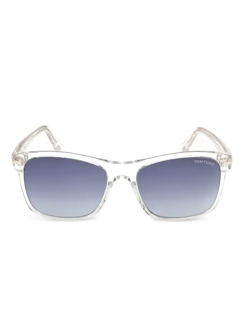 TOM FORD Eyewear square frame sunglasses White FT0698