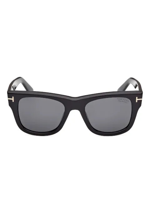 TOM FORD Eyewear Finn square-frame sunglasses Black FT1304