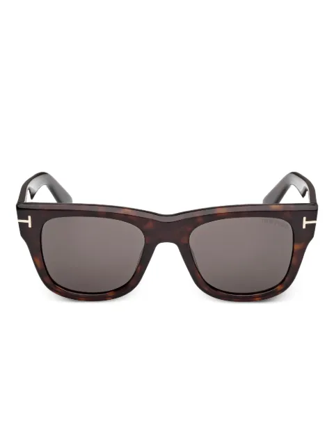 TOM FORD Eyewear Finn-02 tortoise-shell sunglasses Brown FT1304