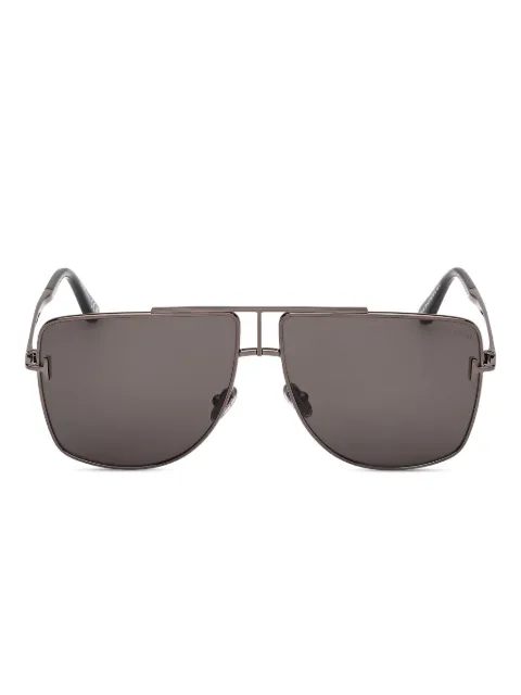 TOM FORD Eyewear Eliott-02 square-frame sunglasses Black FT1307