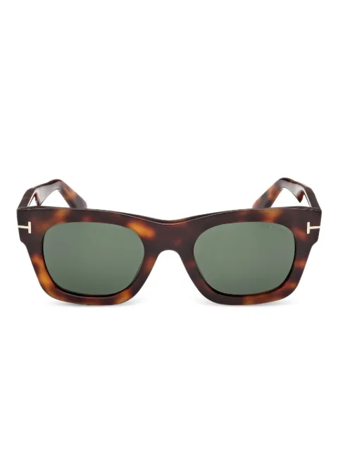 TOM FORD Eyewear square-frame sunglasses Brown FT1314
