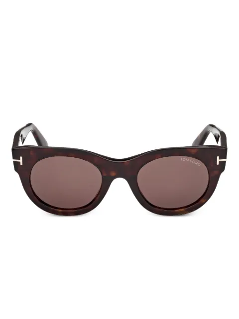 TOM FORD Eyewear cat-eye sunglasses Brown FT1315