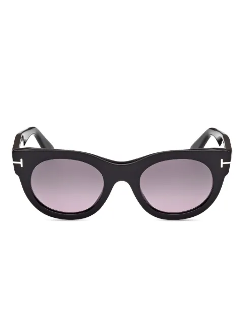 TOM FORD Eyewear round-frame sunglasses Black FT1315