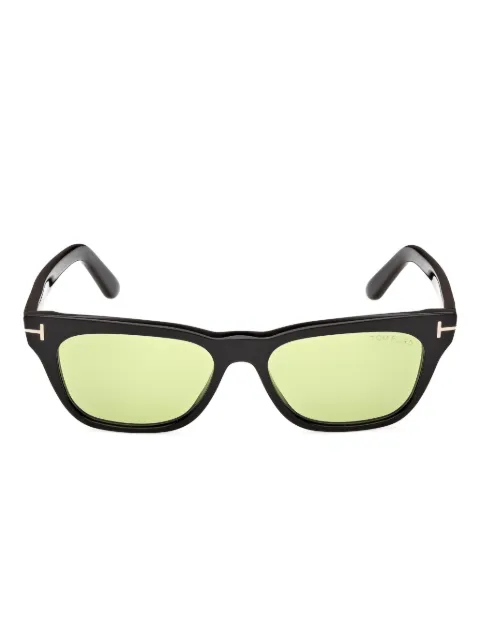 TOM FORD Eyewear rectangle-frame sunglasses Black FT1362
