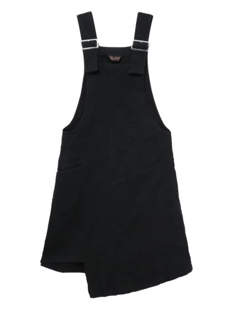 Black Comme Des Garçons buckle-strap jumpsuit Black 1PA008052