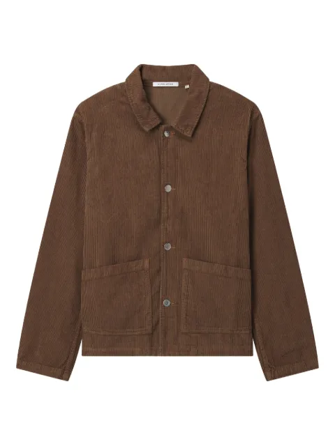Sunflower pocket corduroy-texture overshirt Brown 51392160
