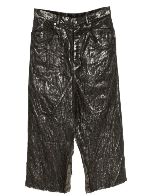 Rick Owens slivered skirt Brown RU02E1330BZMT