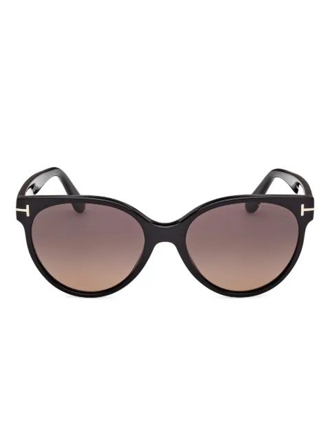 TOM FORD Eyewear round-frame sunglasses Black FT1311