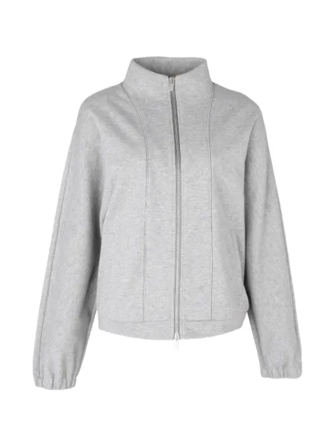 Peserico zip-up high-neck sweatshirt Grey A12056J001227
