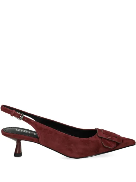 Bibi Lou buckled slingback pumps Red 635Z30VK