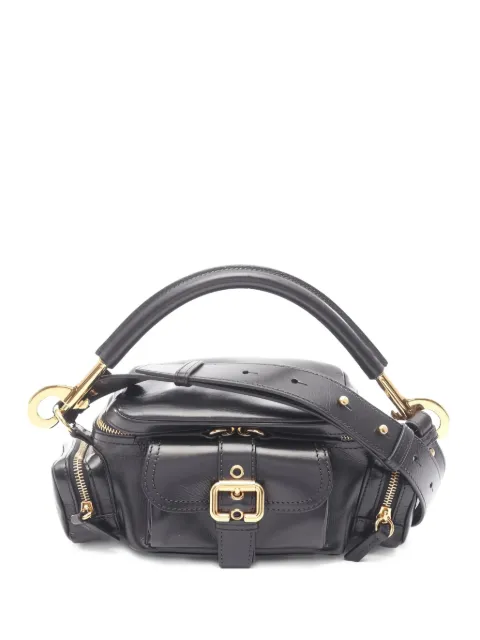 Chloé Pre-Owned 2020s small Camera buckle handbag Black 1016395
